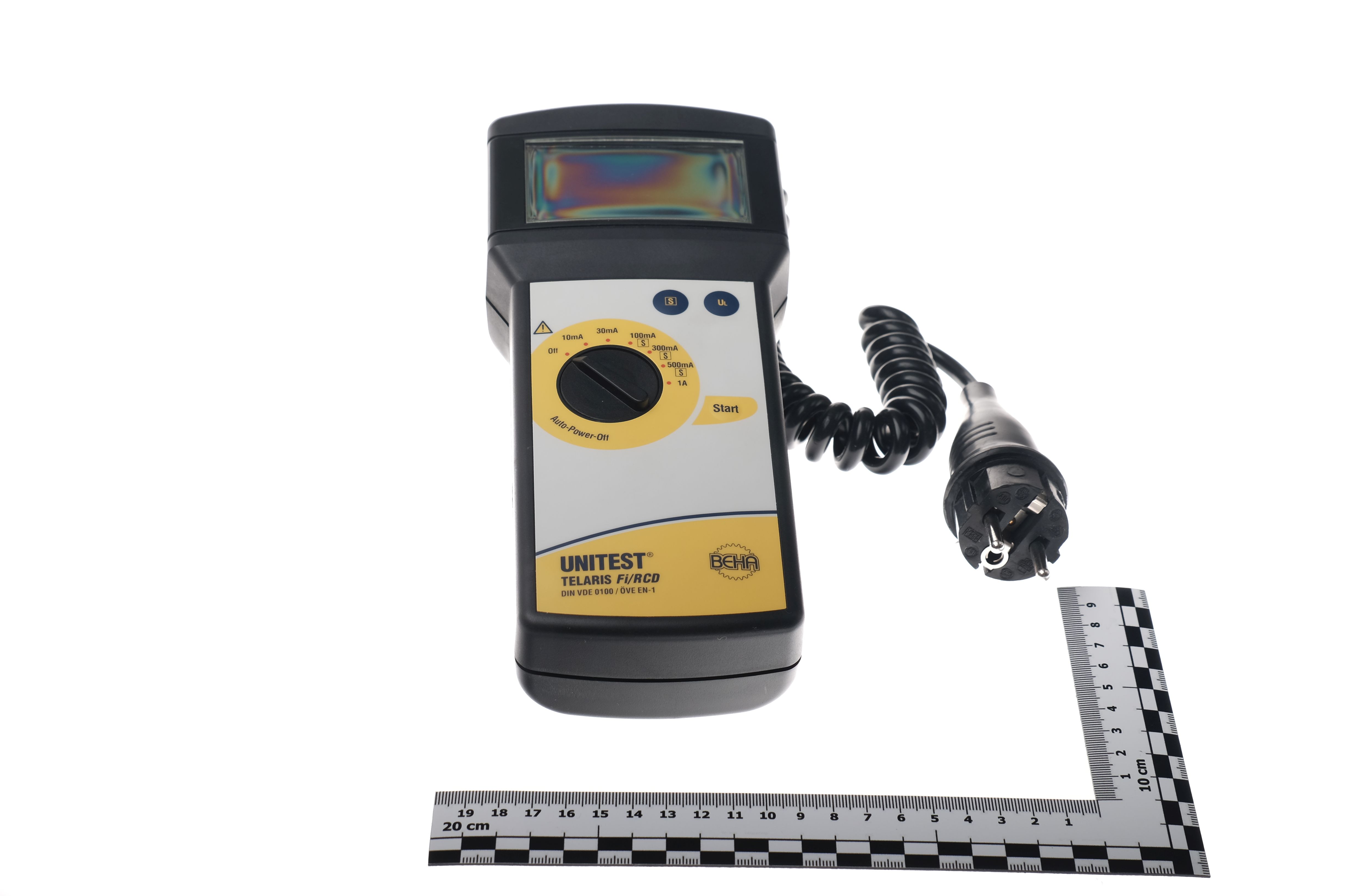 Mieten Sie ganz einfach: BEHA 8968 - UNITEST Telaris FI/RCD VDE 0100 Schutzmaßnahmen Tester. BEH TELFIRCDT Mieten Sie ganz einfach: BEHA 8968 - UNITEST Telaris FI/RCD VDE 0100 Schutzmaßnahmen Tester. BEH TELFIRCDT